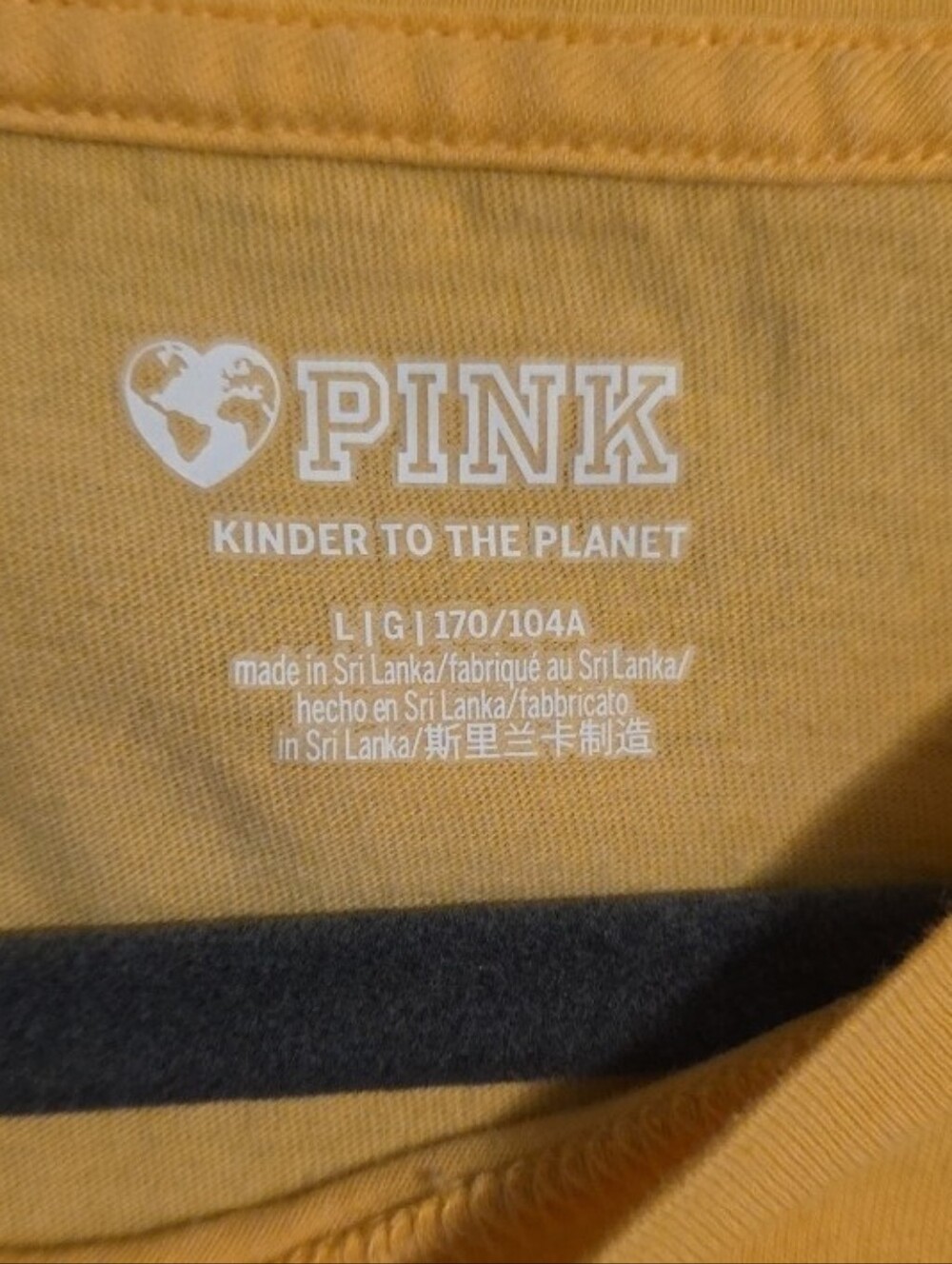 PINK Script Logo Tee - Picture 2 of 3